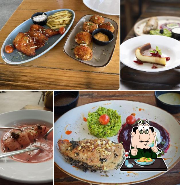 Food at Marmoris Beach Lounge