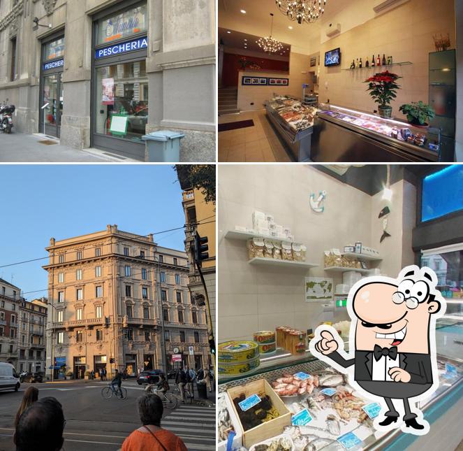 Gli esterni di Pescheria Virgilio