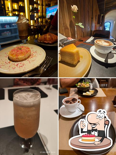 Bolo de queijo em Pissolati Café