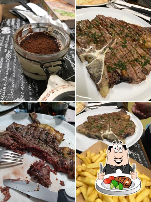 Bistecca al Pizzeria Da Giulio