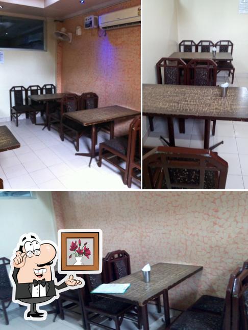 The interior of Royal Pursharthi Dhaba