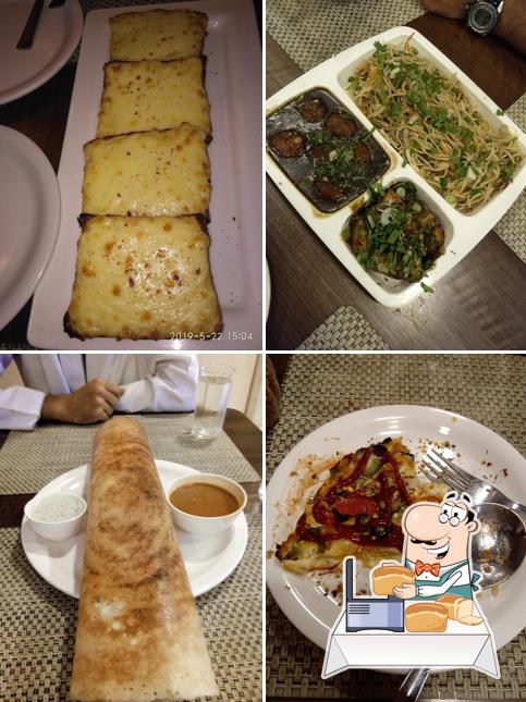 Garlic bread at Sugar N Spice Restaurnat & Banquet Hall