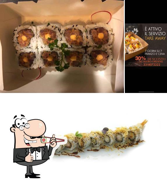 Scegli le varie opzioni di sushi