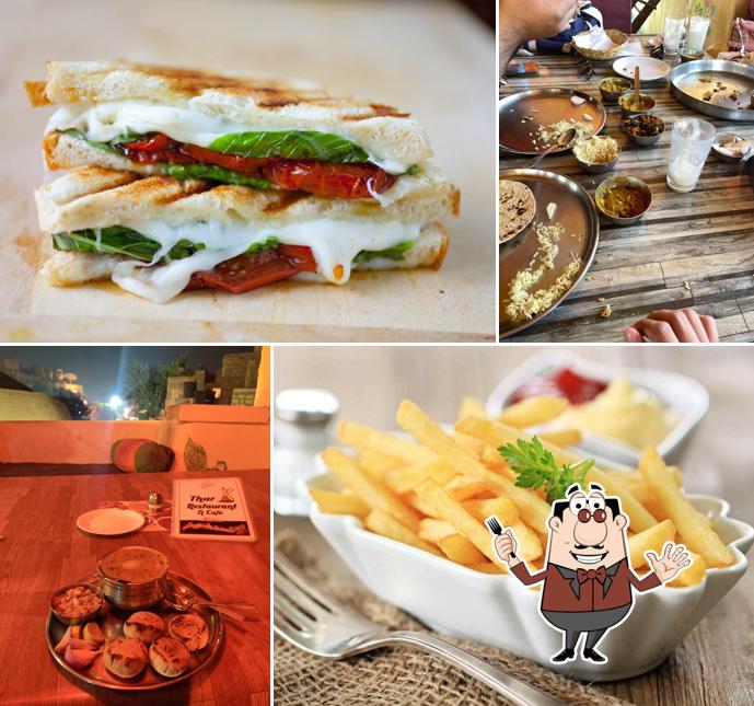 Food at Thar Cafe Restaurant