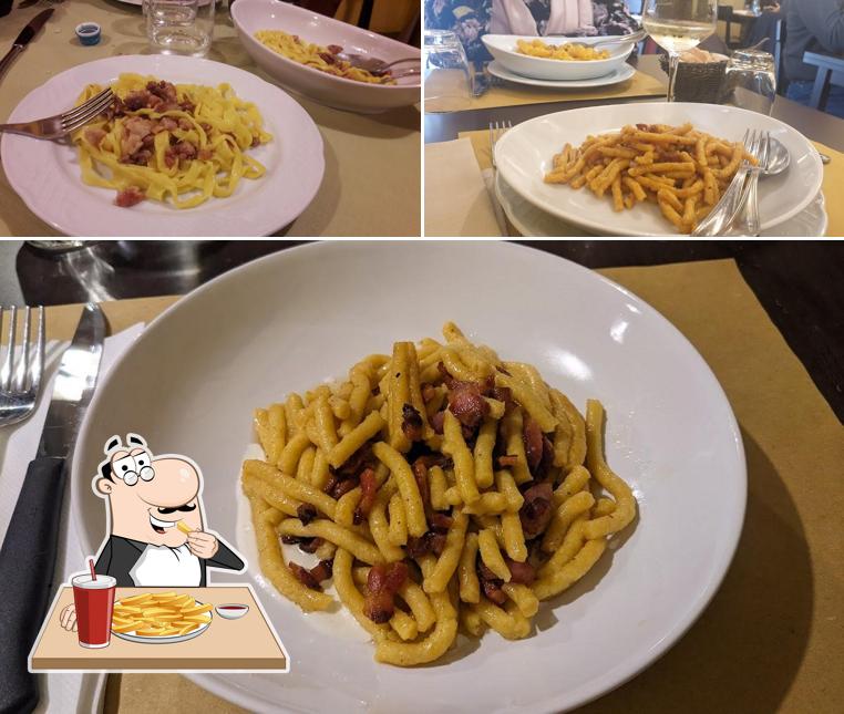 Patatine fritte al Trattoria Antonietta