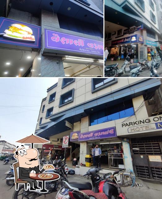 The photo of exterior and interior at Vaishali Vadapav
