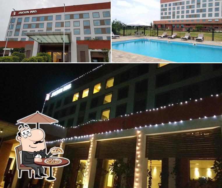 The exterior of Hotel Jakson Inns Phaltan