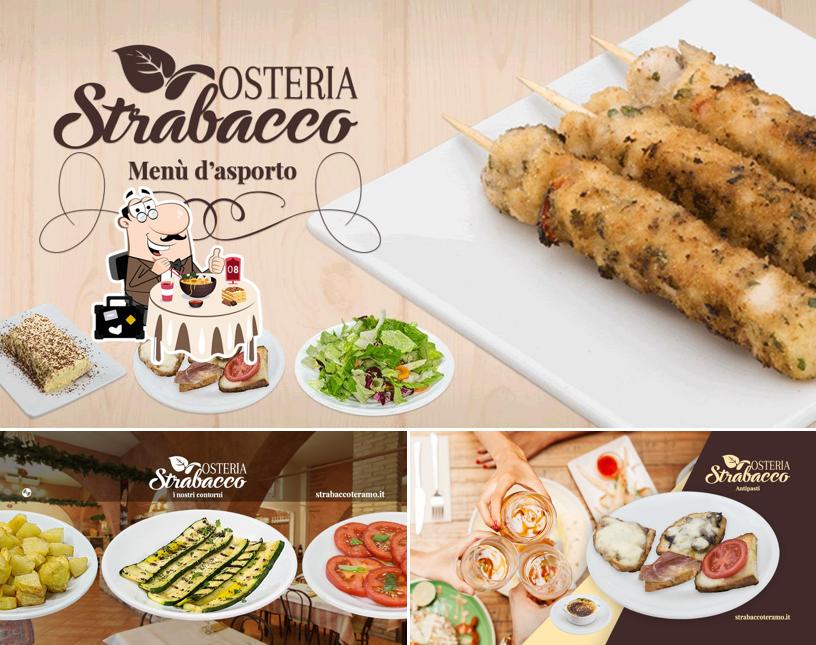Cibo al Osteria Strabacco
