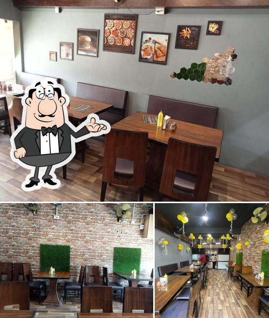 The interior of Bel Piatto