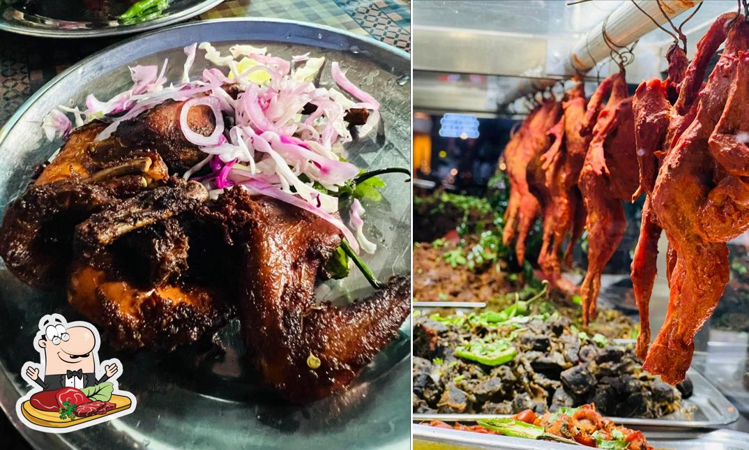 There’s a selection of options for meat lovers