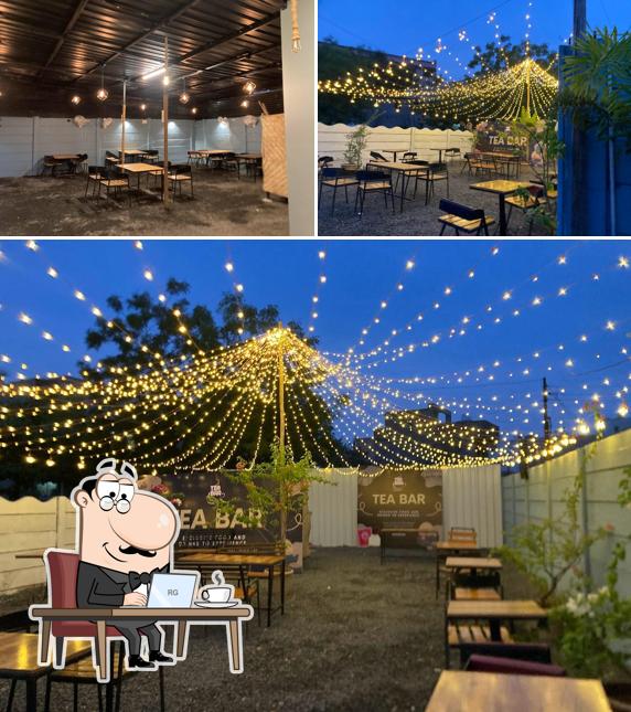 The interior of Cafe by the tree