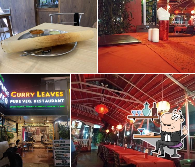 Check out how Curry Leaves Restaurant looks inside
