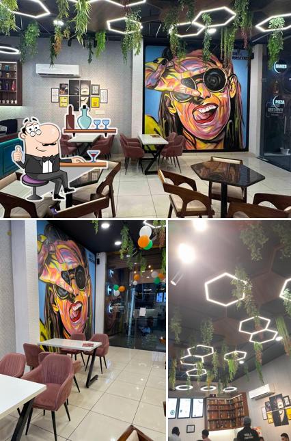 The interior of Grill Masters Bikaner