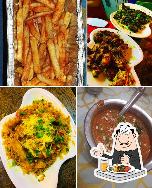 Meals at Mughal Dhaba