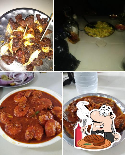 Nanacha Dhaba serves meat meals