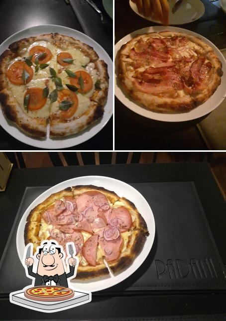 Consiga diversos estilos de pizza