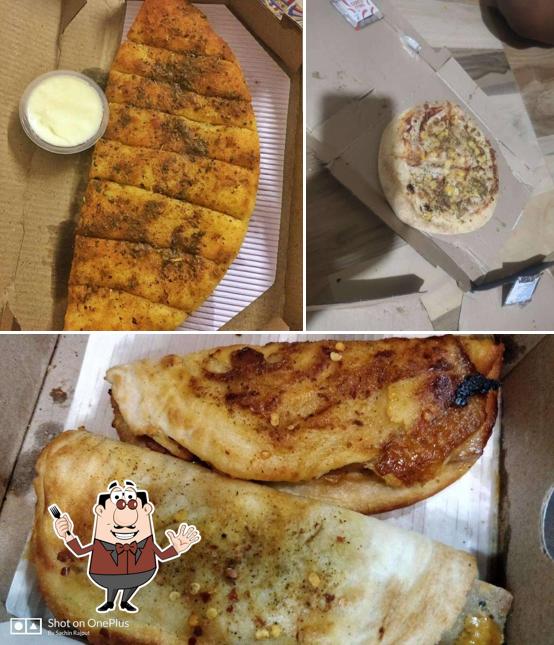 Food at Domino's Pizza