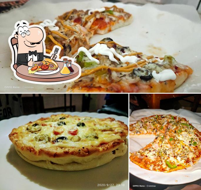 Get pizza at Friends chicken kitchen-FCK
