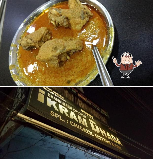 Food at Ikram Dhaba Main