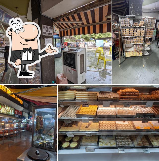 The interior of JSB Evergreen Snacks & Sweets Sector 29 -Noida