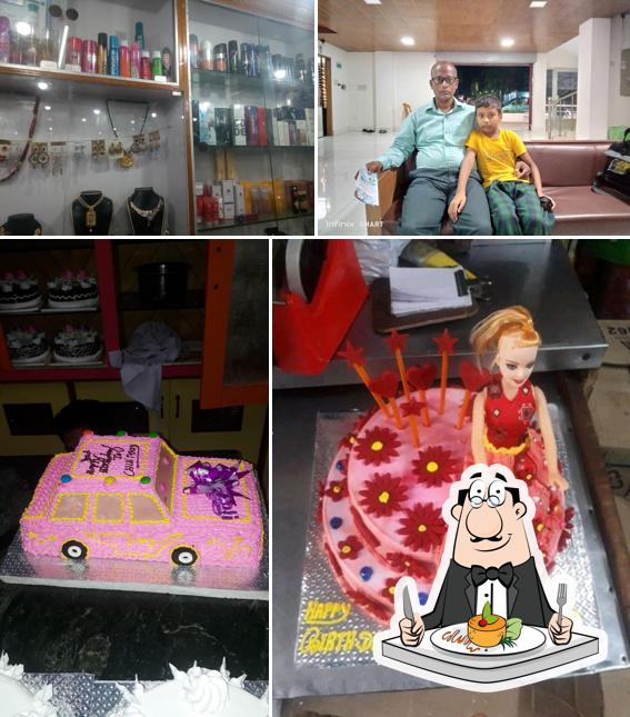 This is the image showing food and interior at SIKDER BAKERY