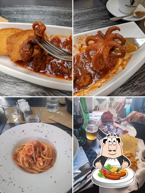 Cibo al Ristorante Old Station