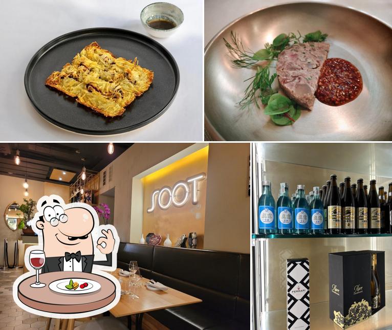 La immagine della cibo e interni di SOOT Korean Modern Dining and BBQ