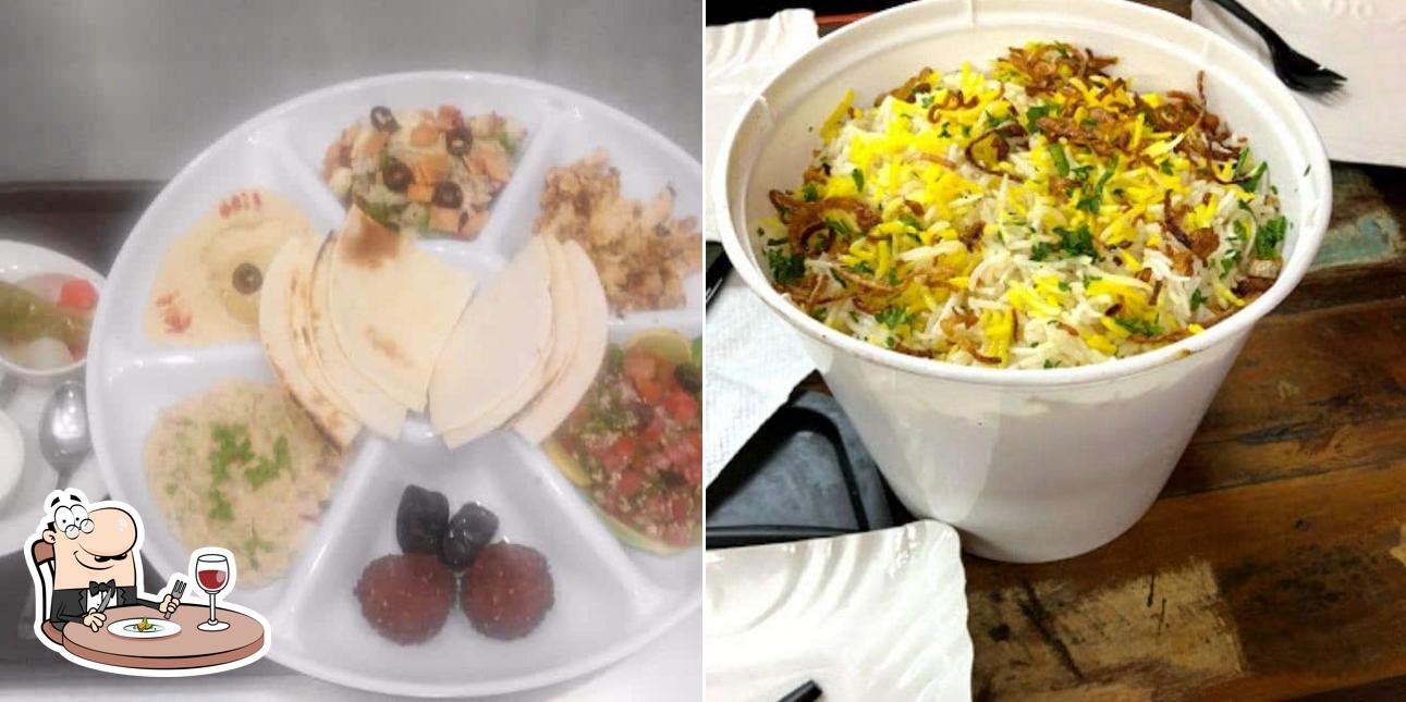Meals at Shawarma factory