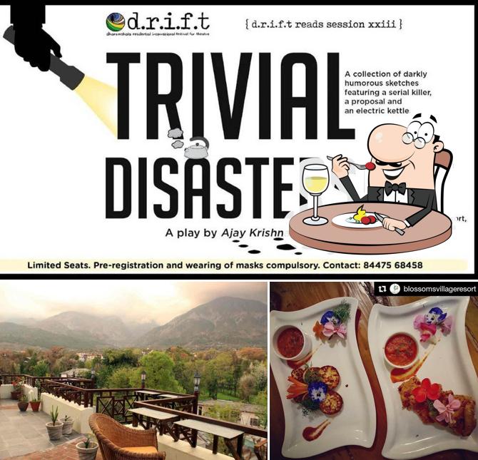 Food at The Cliff - Rooftop Bar & Lounge