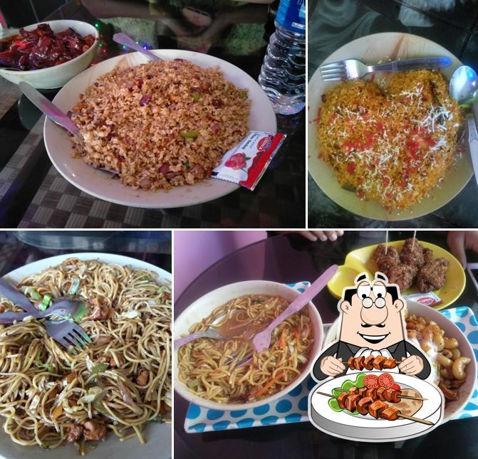 Food at VLC Restaurant