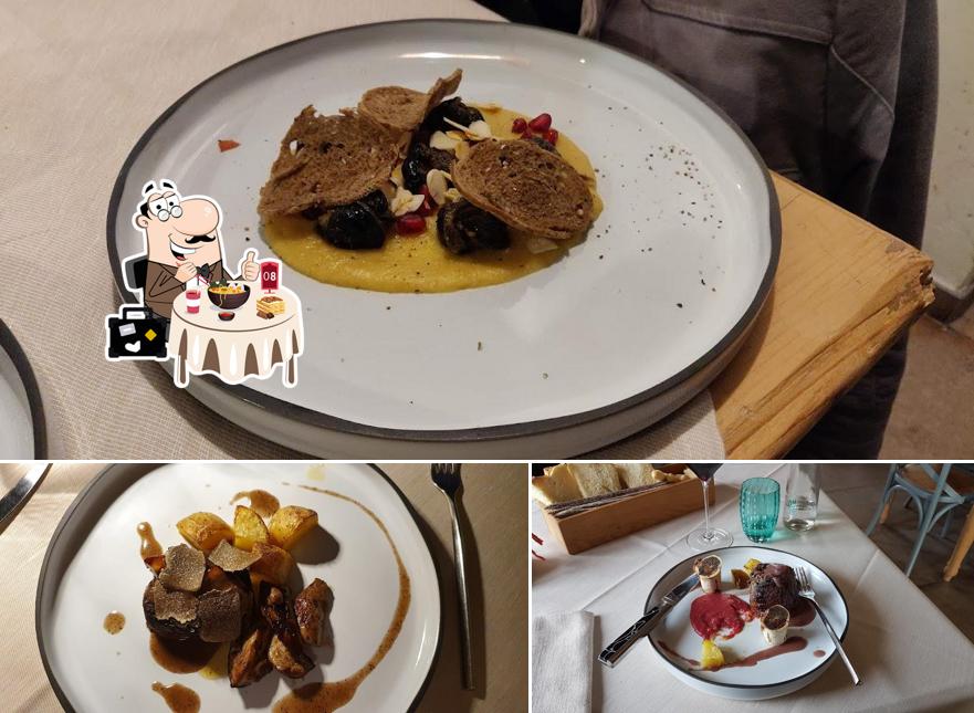 Platti al Osteria di Collalbrigo