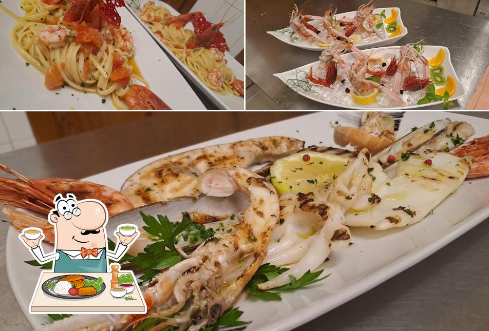 Platti al Ristorante Pizzeria La Ruota - Specialità Pesce