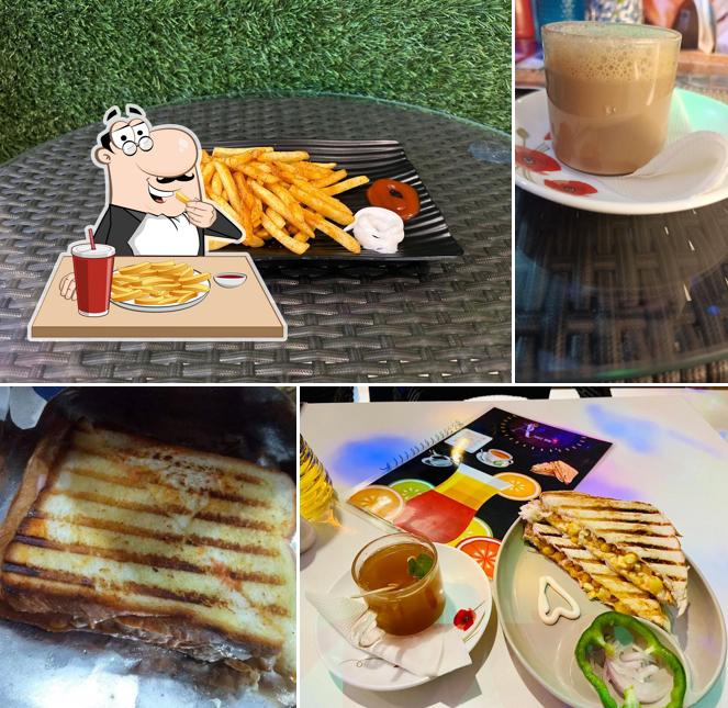 French fries at AR Cafe & Juice Bar