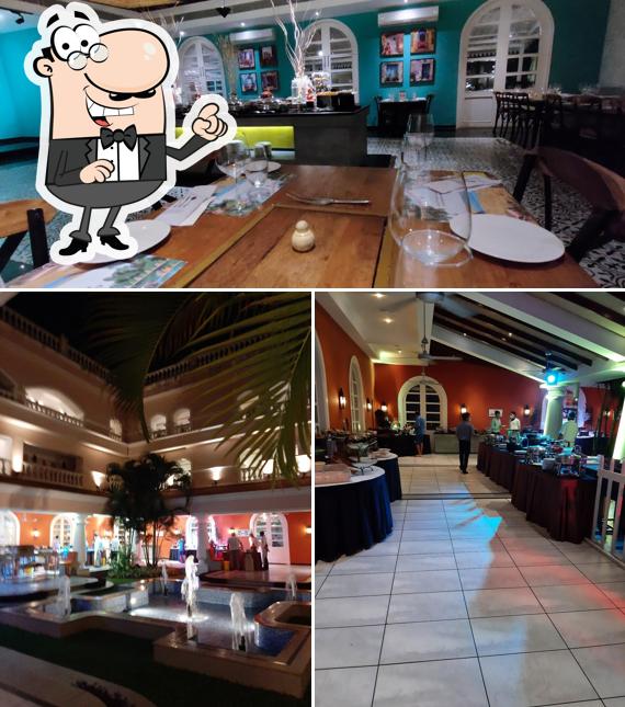 The interior of Barbeque Bay - A Club Mahindra Restaurant, Emerald Palms, Goa