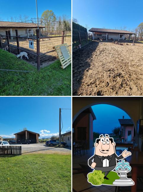 Goditi la vista dagli esterni di Casa Rosa