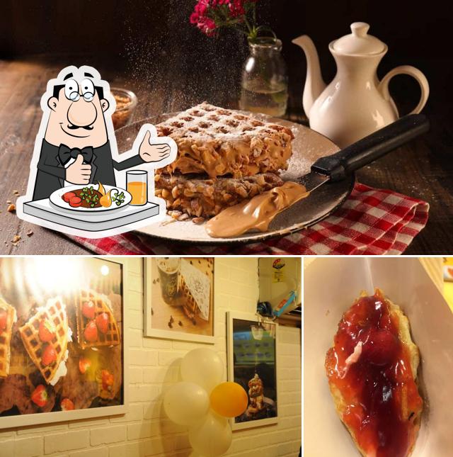The restaurant's food and interior