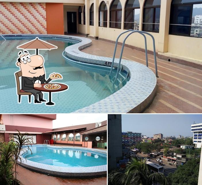 Check out how Hotel Rajmahal looks outside