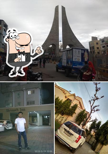 Check out how Hotel Shrinath Inn looks outside