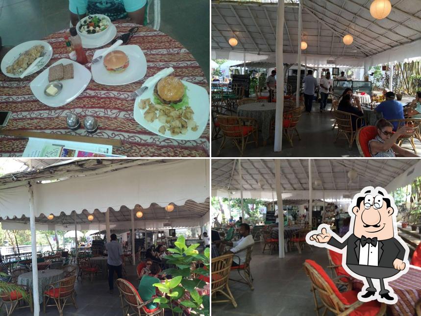 The interior of Lila Cafe