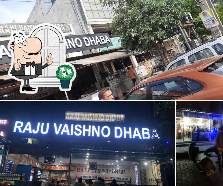 Check out how Raju Vaishno Dhaba looks outside