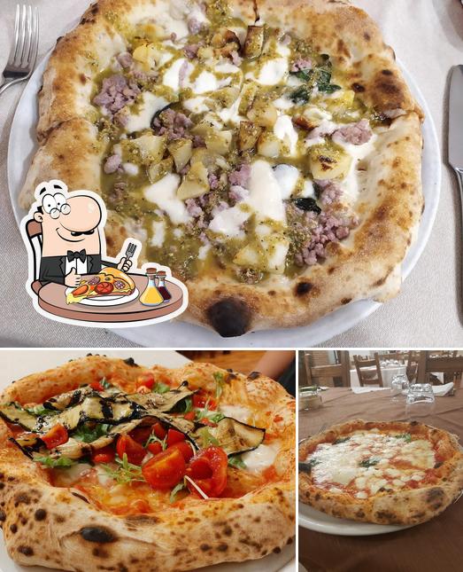 Ordina tra le molte varianti di pizza