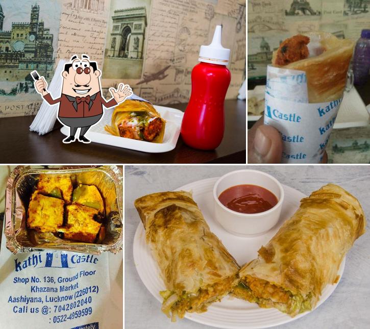 Food at Kathi Castle