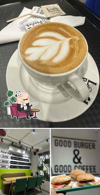 Check out how Lord Petrick Coffee & Burger-Parvat Patiya, Surat, looks inside