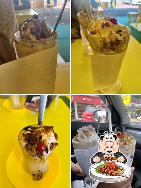 Food at MOUZY BANANA AVIL MILK