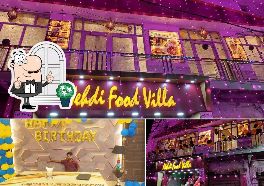 The restaurant's exterior and interior