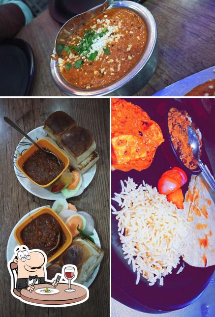 Food at New Blue Heaven Restaurant