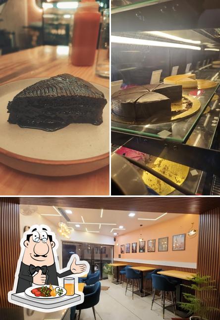 The restaurant's food and interior