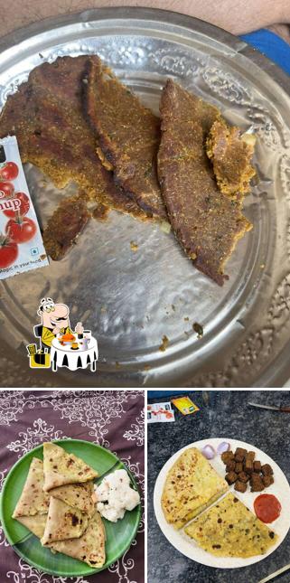 Food at Pandit's Kitchen Poli Bhaji Kendra