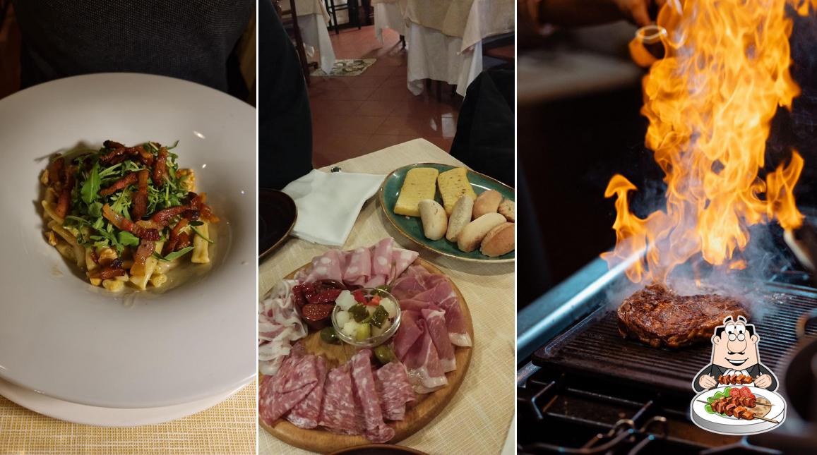 Platti al Ristorante “Antica Ostaria la Stueta”