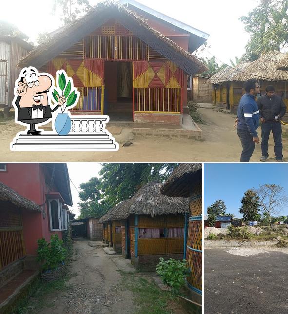The exterior of Swargadeo Kareng Dhaba